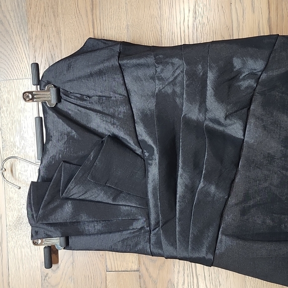 Jessica McClintock Dress Black SZ 12 - Picture 2 of 4